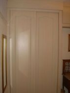 Pearwood panel doors with our victoria disign